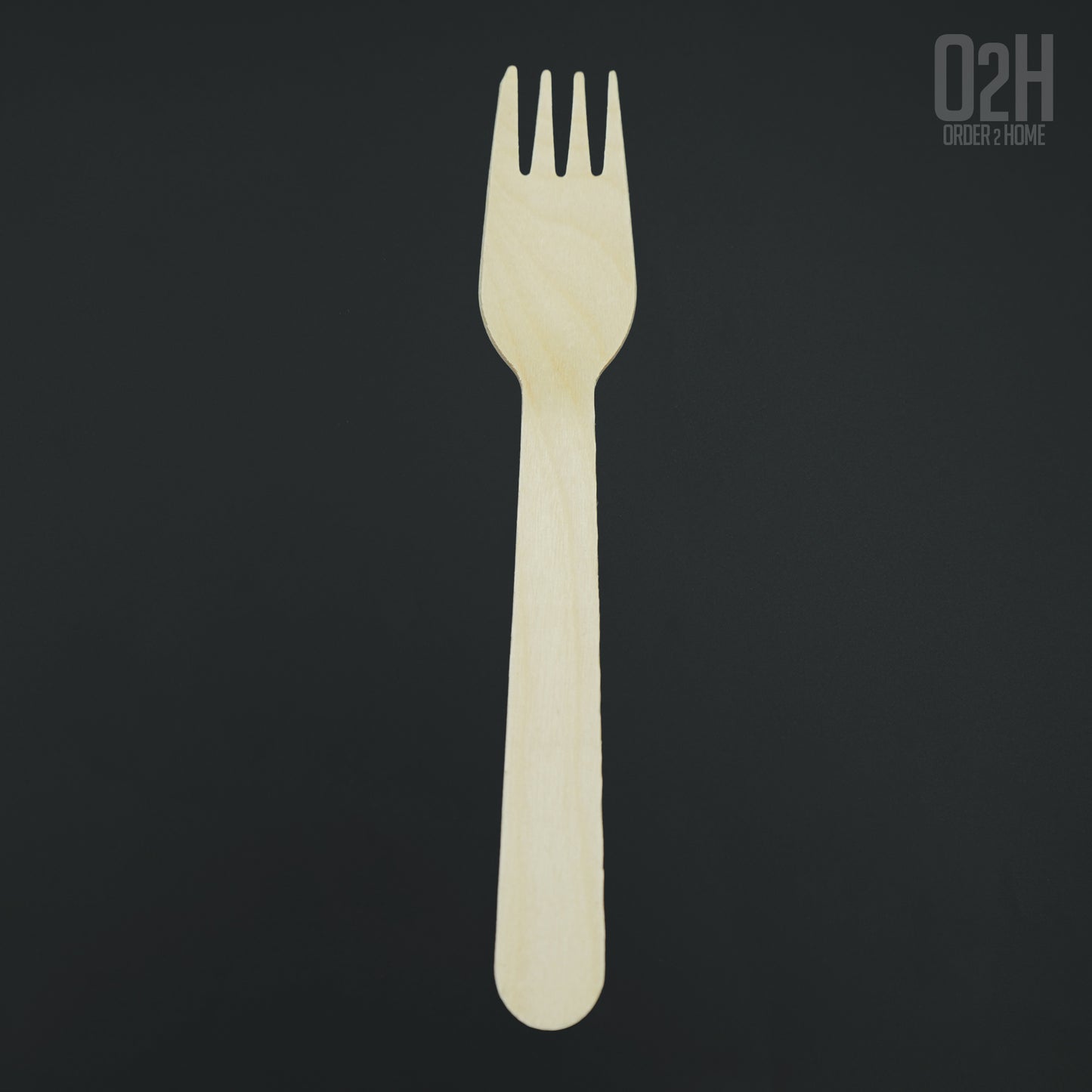 160mm Wooden Forks – Disposable Pack of 100