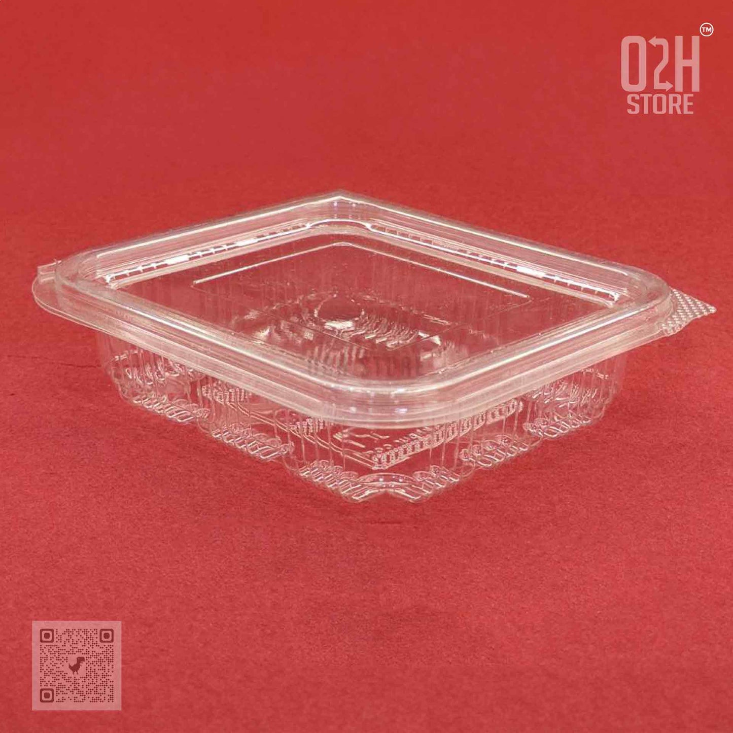 250 ml Transparent Hinged Boxes