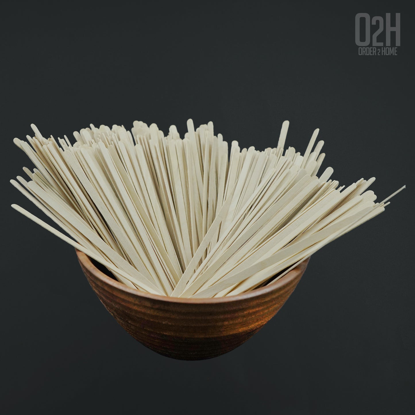 500 Pack Disposable Wooden Coffee Stirrers