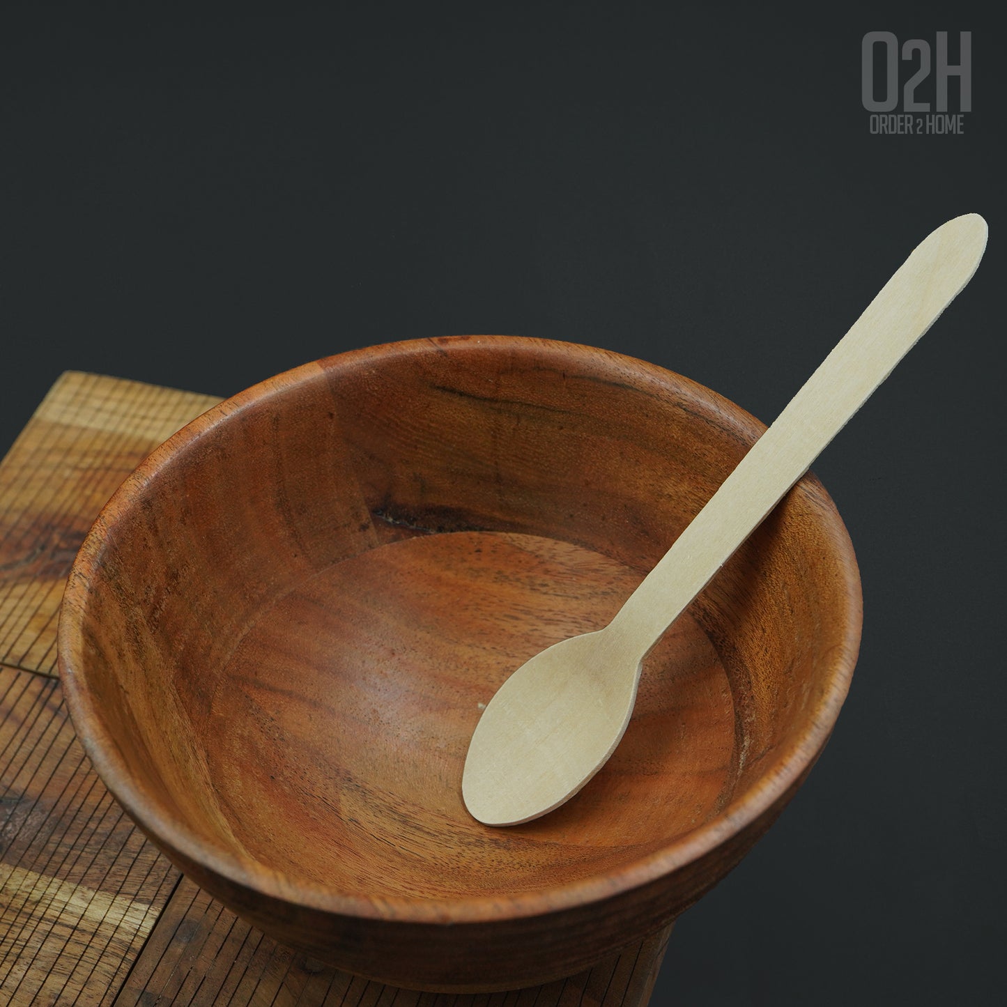 160mm Wooden Spoons β Pack of 100