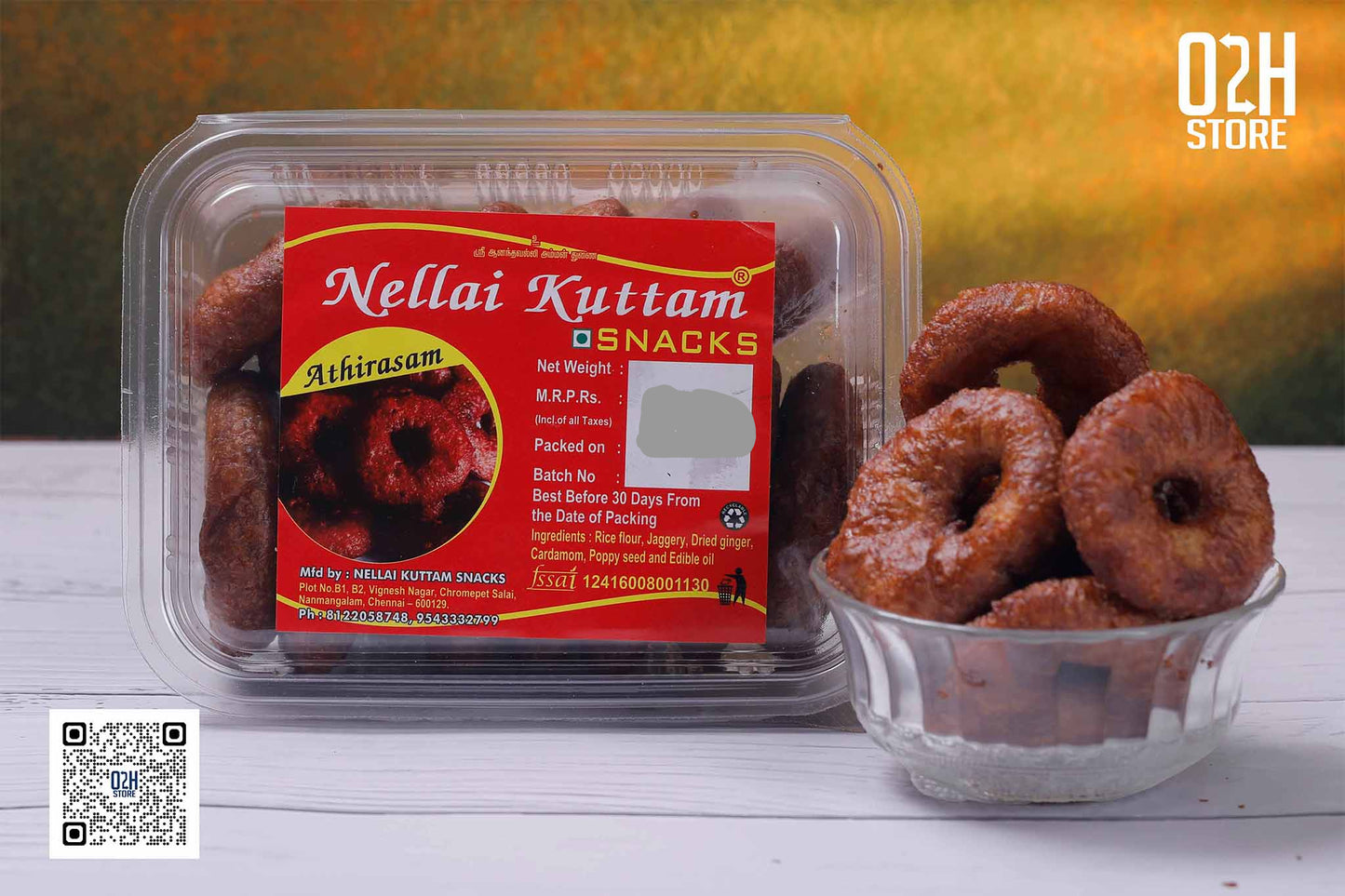 Athirasam Sweet 250g – From Nellai Kuttam