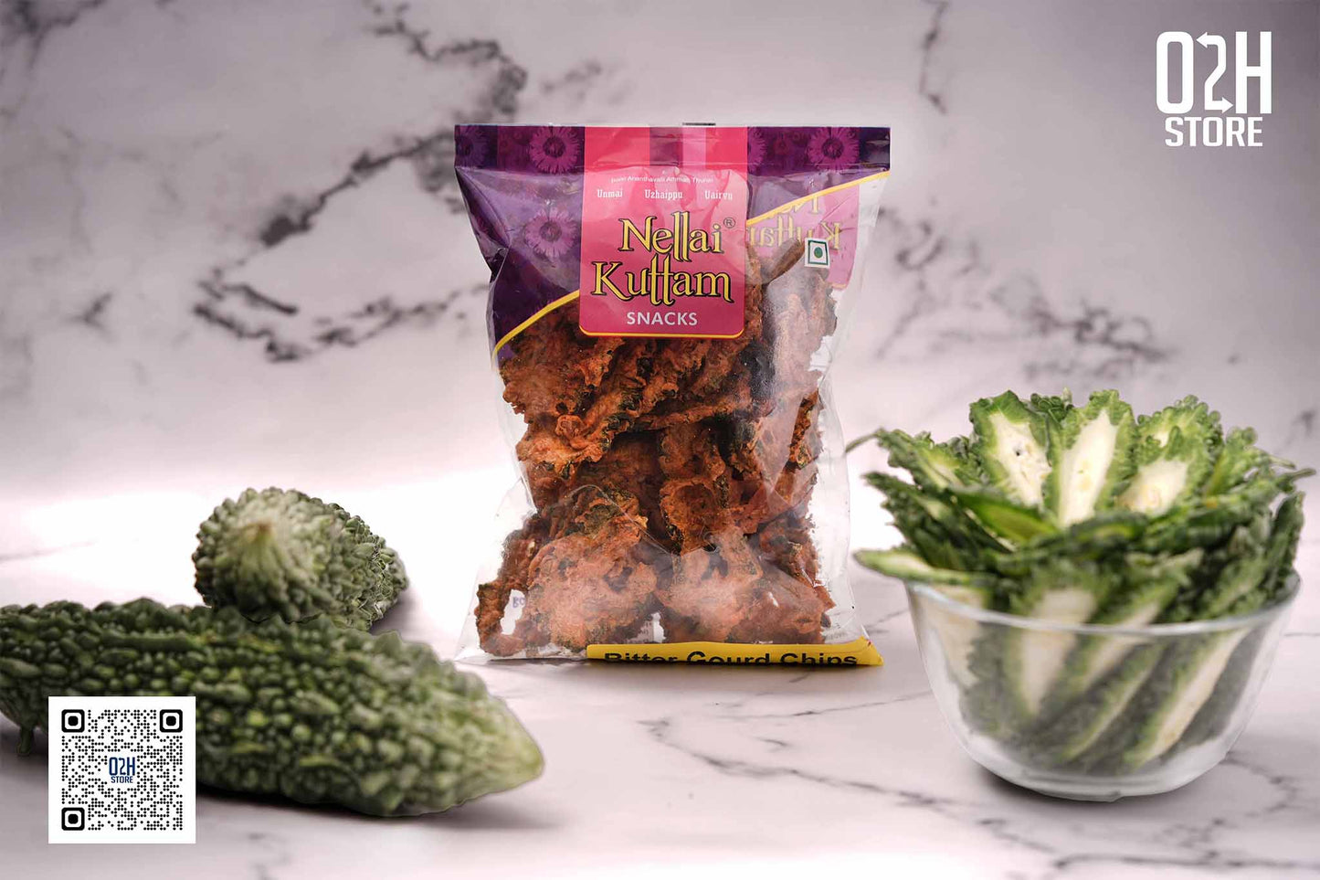 Crispy Bitter Gourd Chips – 100g Healthy Snack
