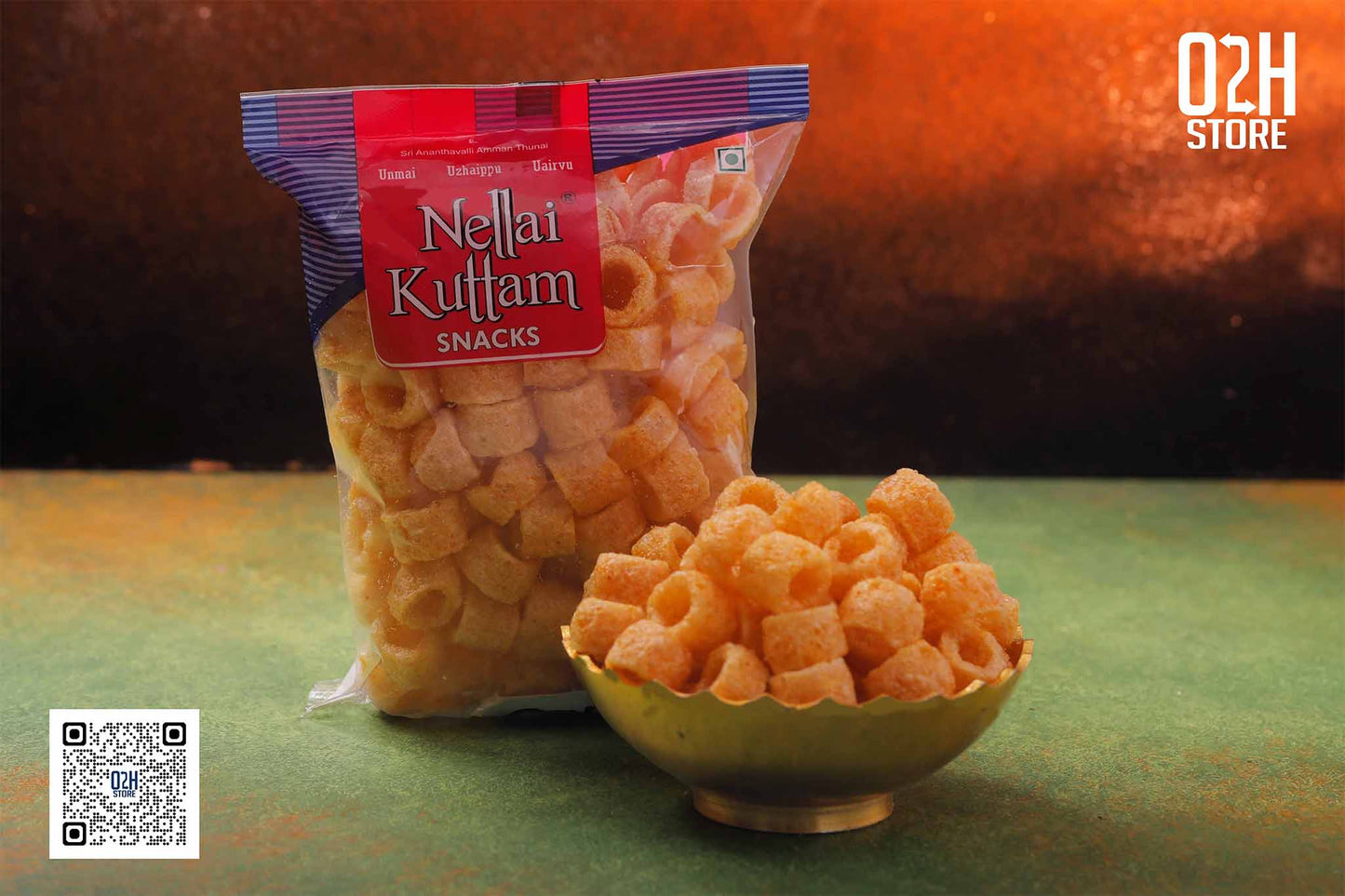 Garlic Chips 50g – Crispy Treat | Nellai Kuttam