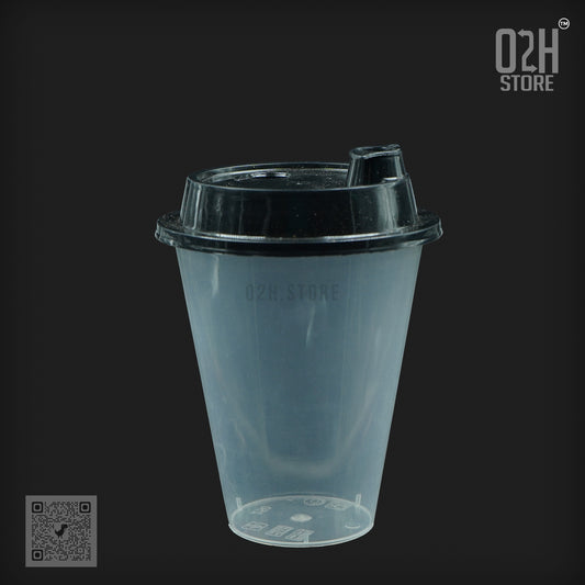 250ml Juice Glass with Sipper – Clear & Stylish