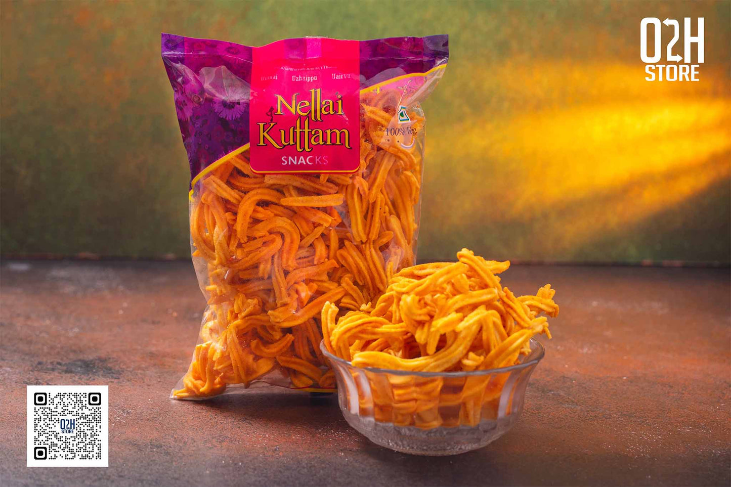 Masala Murukku – Spicy Crunchy Snack 150g Pack