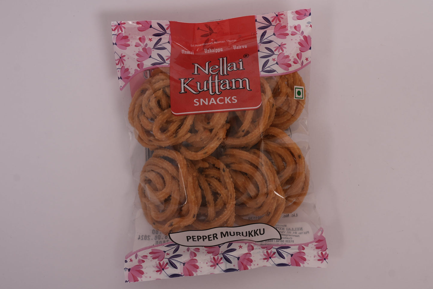 Crunchy Pepper Murukku – Nellai Kuttam Snack | 125g