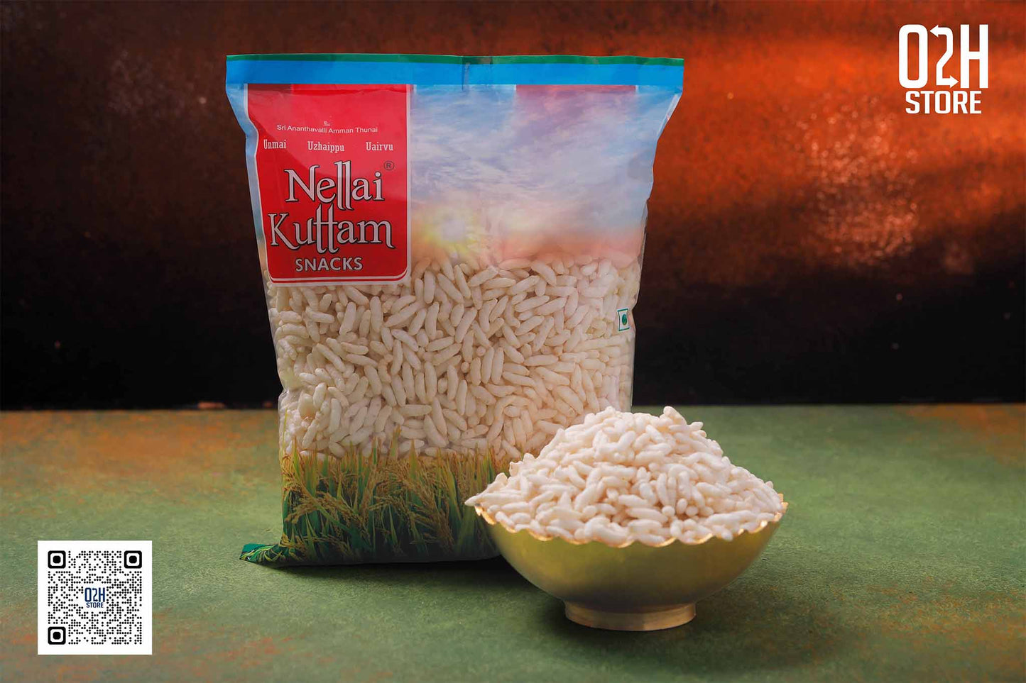 Crispy Plain Pori – Nellai Kuttam Traditional Snack | 100g