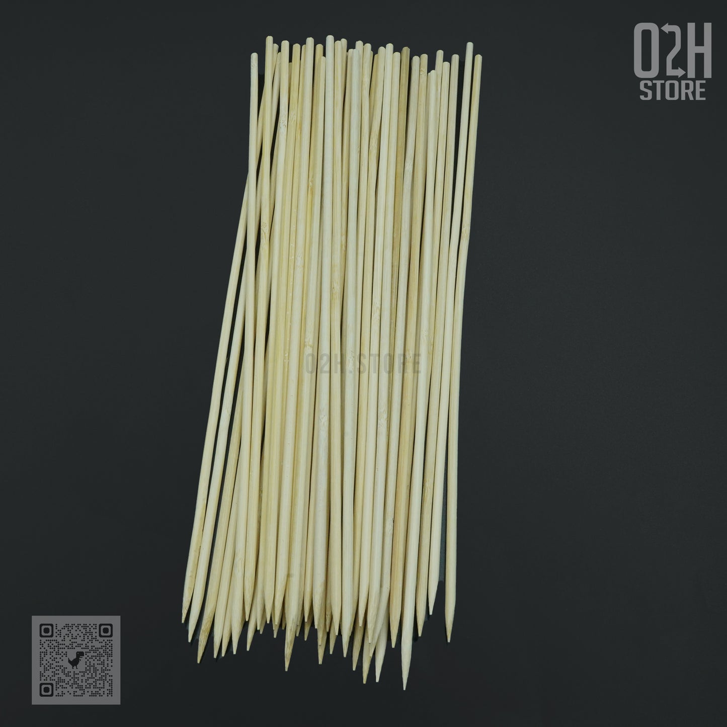 8" Bamboo Skewers for Kebabs β 75 Pieces
