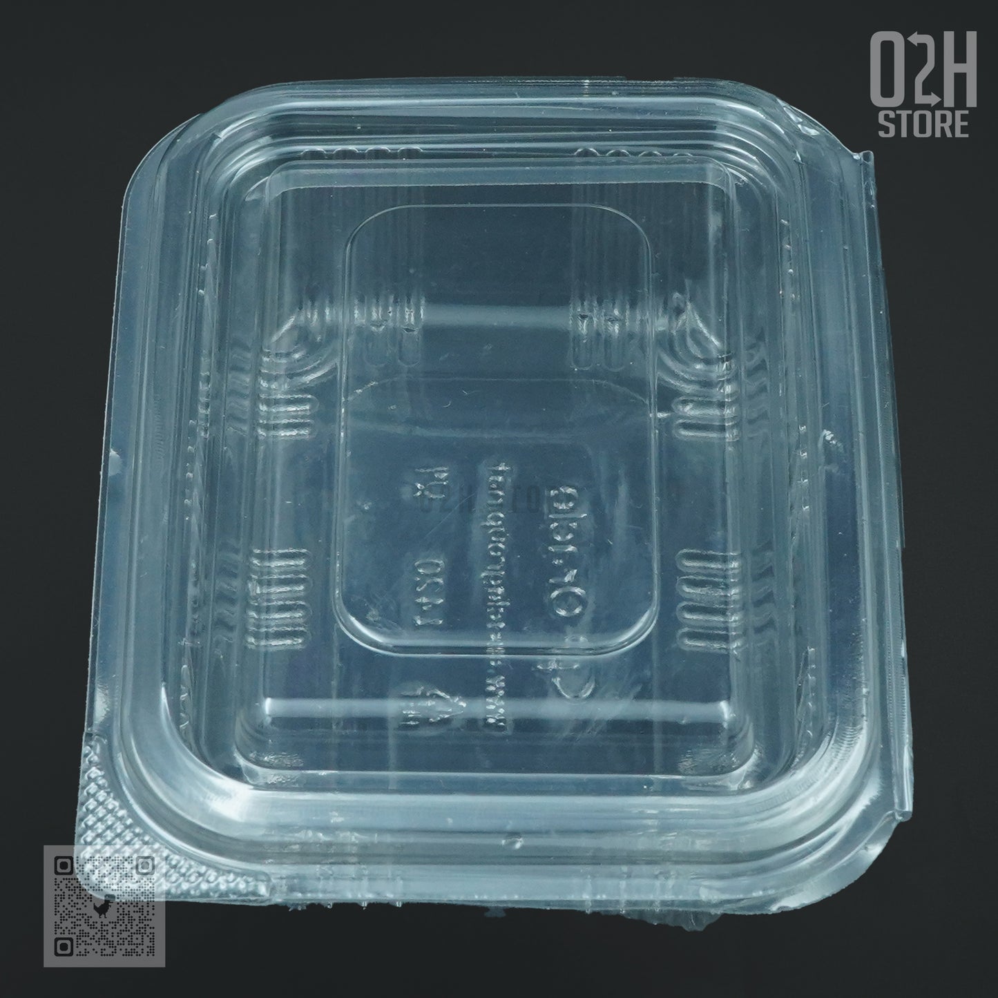 100 ml Transparent Hinged Boxes for Brownies