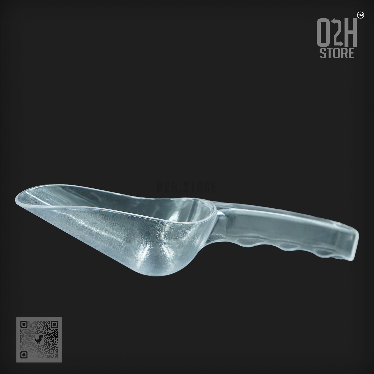 Clear Acrylic Scooper 12cm β Handy & Hygienic Tool