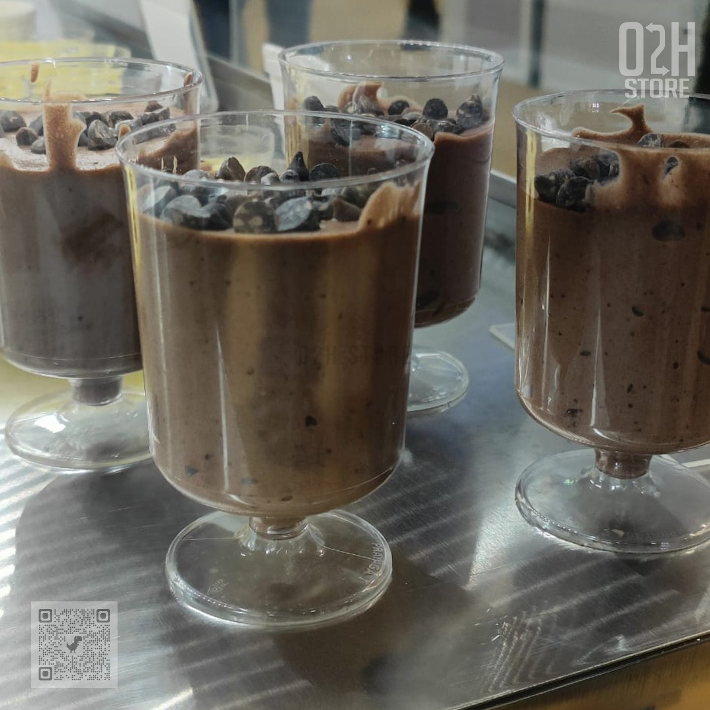 150ml Plastic Clear Dessert Cup