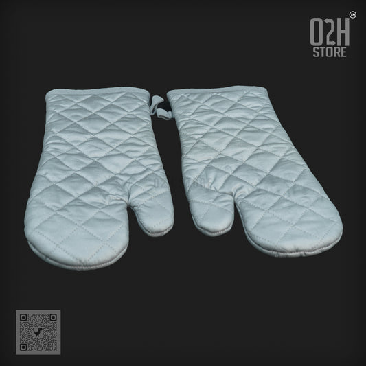 12.5" Heat Resistant Oven gloves – Long & Safe Grip