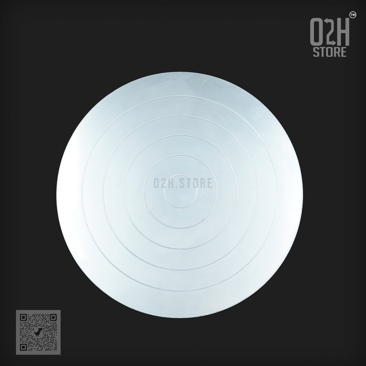Premium 31 cm Steel Cake Turntable β 360Β° Rotating Stand