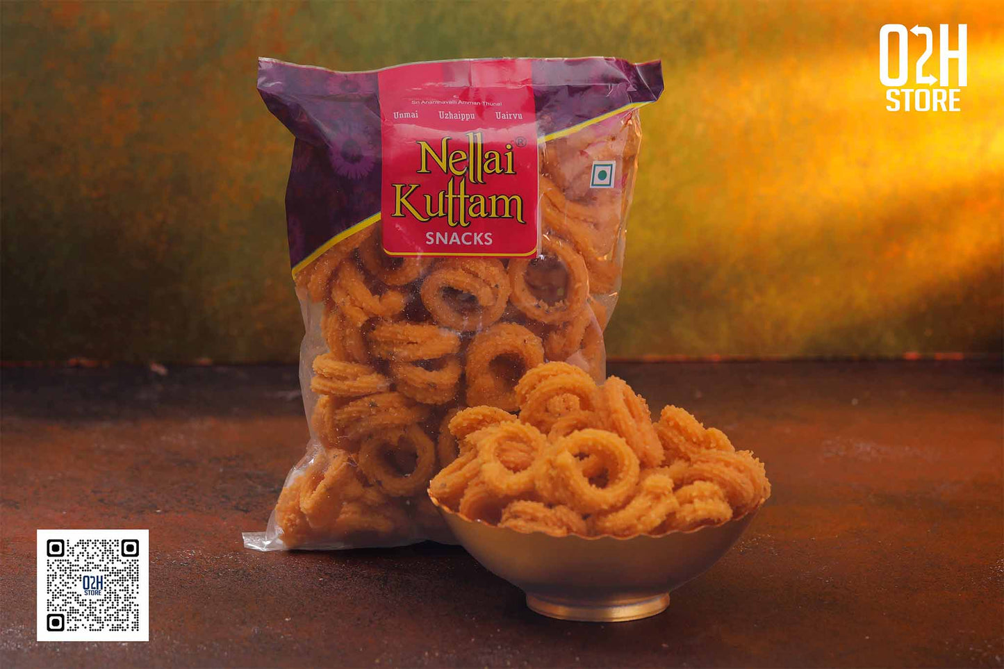 Chinna Murukku (சின்ன முறுக்கு) - 150 Grams | Nellai Kuttam Snacks