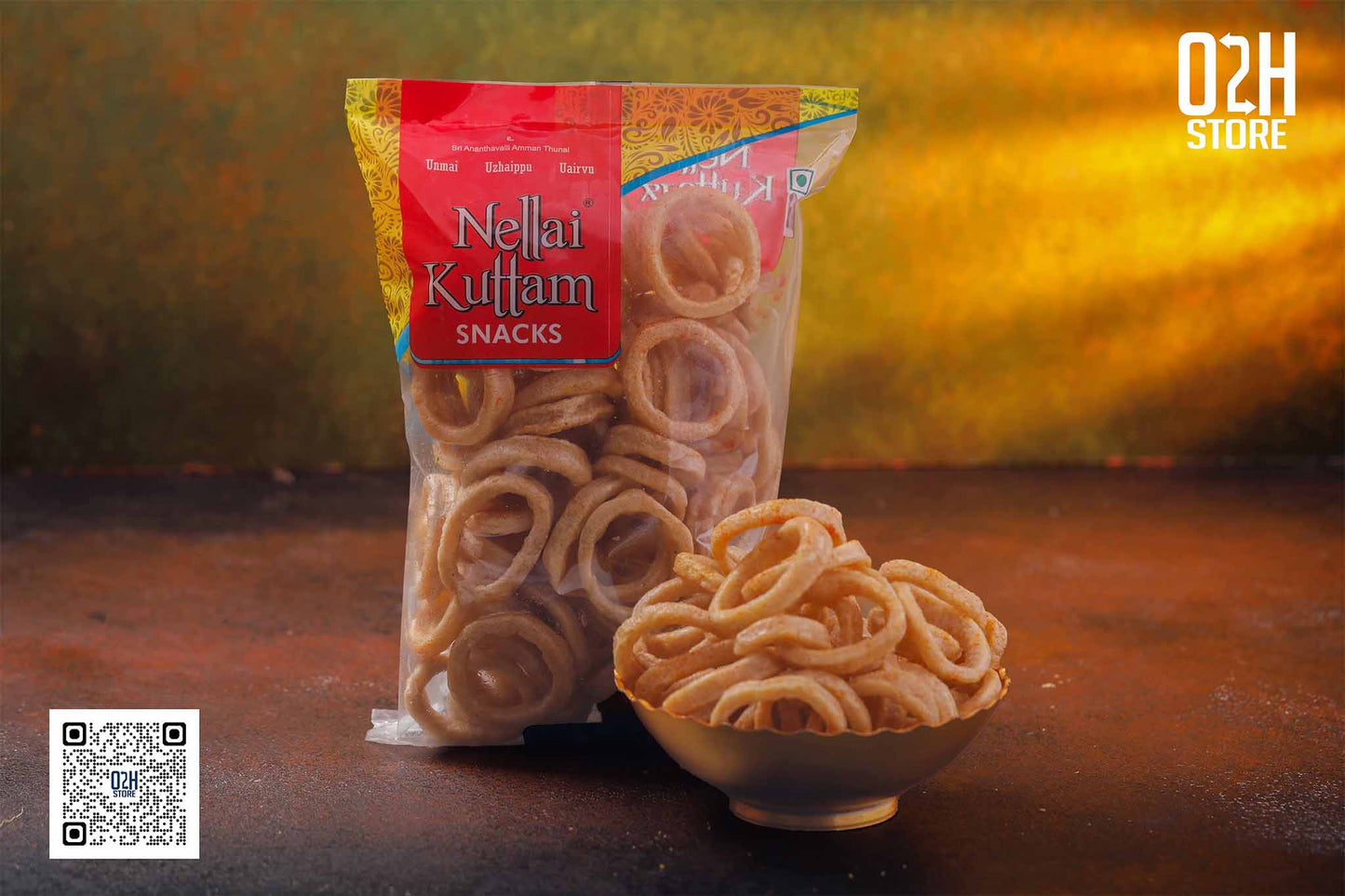 Onion Ring (ஆனியன் ரிங்) - 50 Grams | Nellai Kuttam Snacks