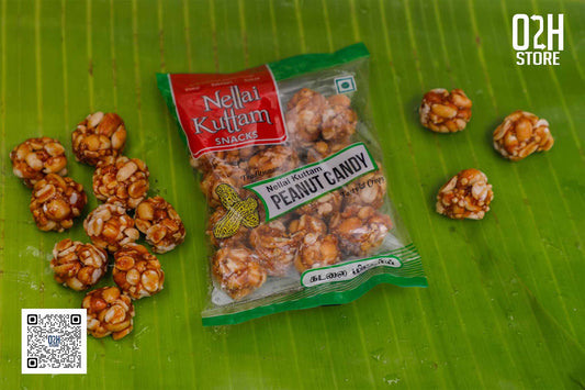 Peanut Candy Round (கடலை பர்பி உருண்டை) - 100 Grams | Nellai Kuttam Snacks