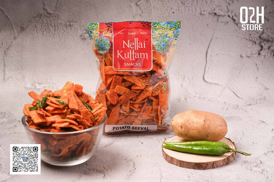 Potato Seeval (உருளை சீவல்) - 150 Grams | Nellai Kuttam Snacks