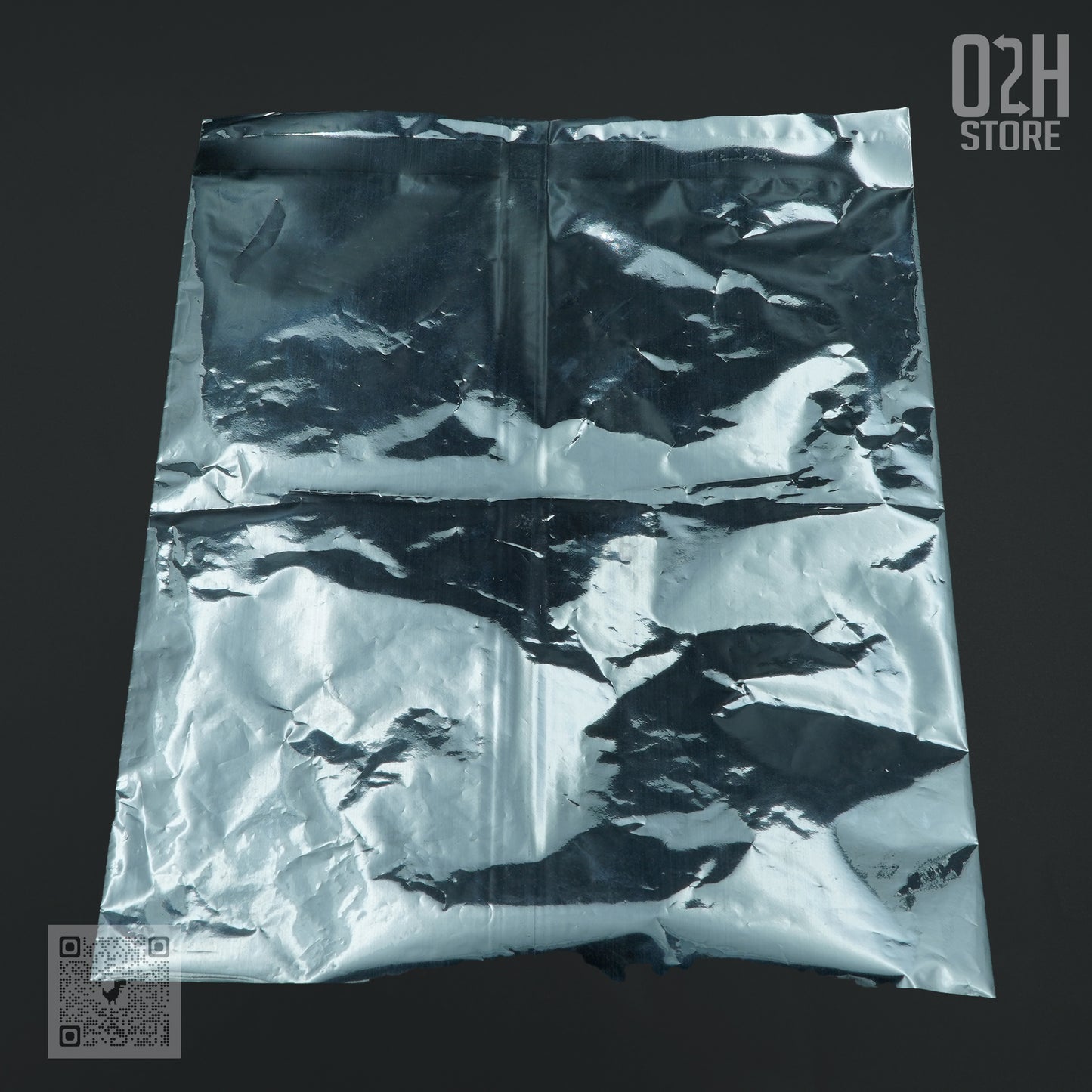 Aluminium Silver Foil Pouches size (6x10) - Pack of 100