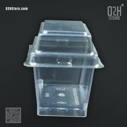 125ml Rectangle Mousse Container with Lid