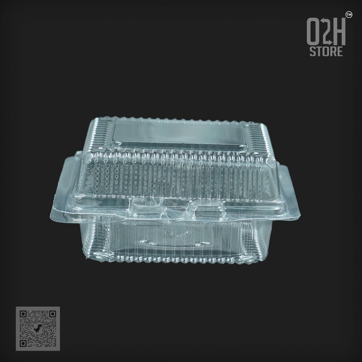 75ml Clear Hinged Box – Compact
