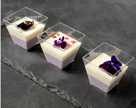 60ml Small Dessert Cup | Lid-Free Mini Cup for Sweets & Treats