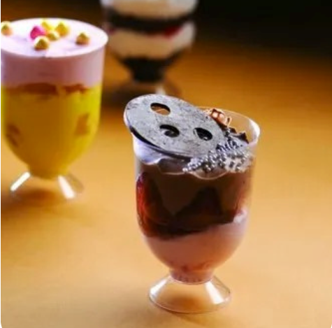 30ml Tequila Shot Cup – For Desserts & More

container TOP: 4L  6H  4.5D