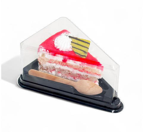 Triangle HIPS Tray with PET Dome Lid