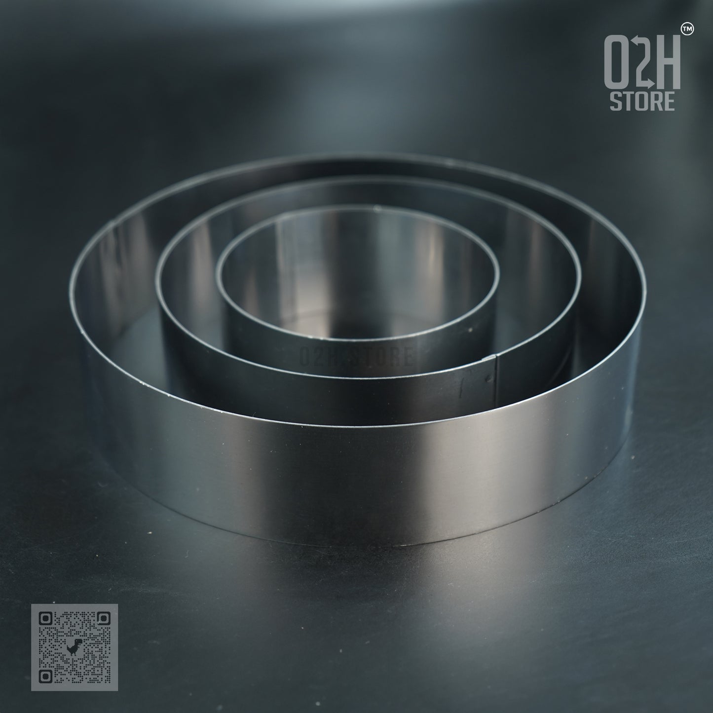 Steel Cake Ring – Mousse & Fondant Shaper