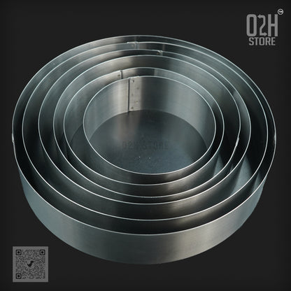 Steel Cake Ring – Mousse & Fondant Shaper