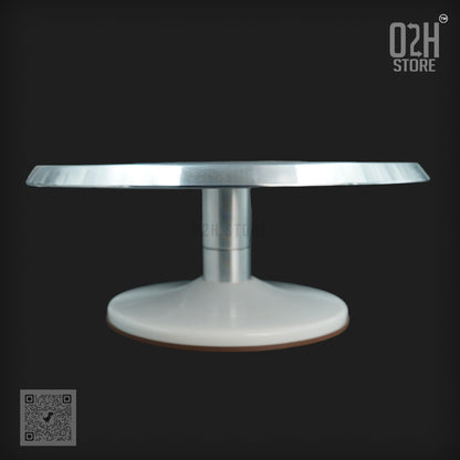 31 cm Steel Cake Turntable – 360° Rotating Stand