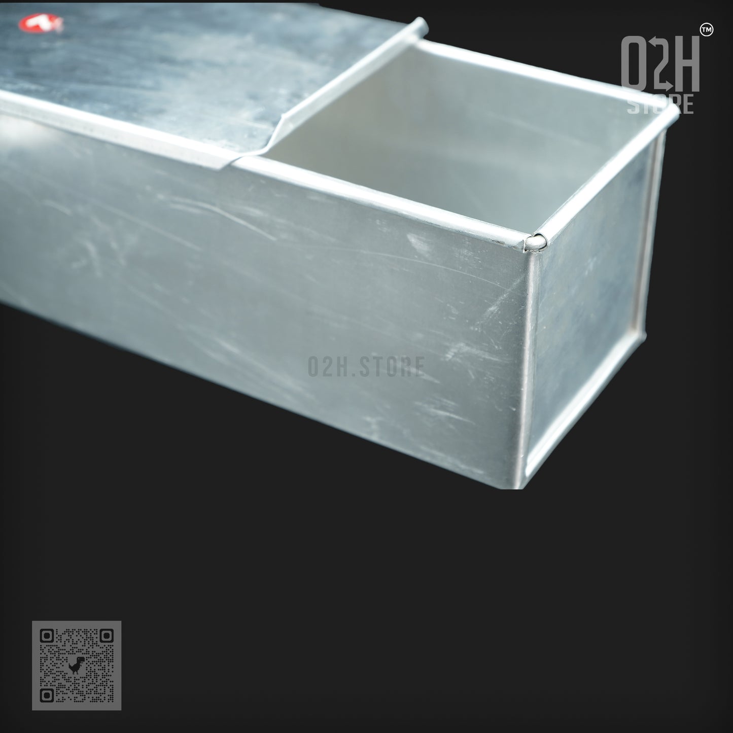 Bread Mould Box with Lid – Aluminium Loaf Pan