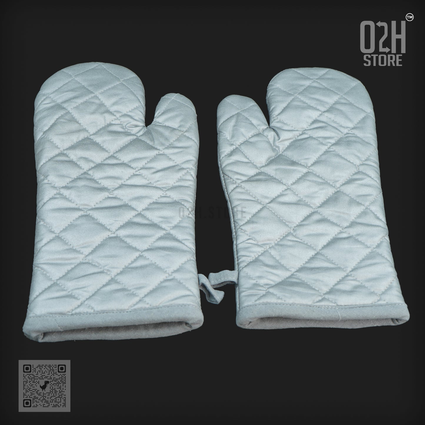 12.5" Heat Resistant Oven gloves – Long & Safe Grip