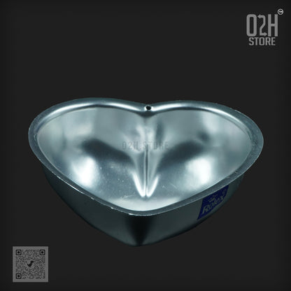 Mini Heart Cake Tin – Aluminium Mould
