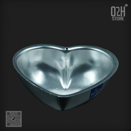 Mini Heart Cake Tin – Aluminium Mould