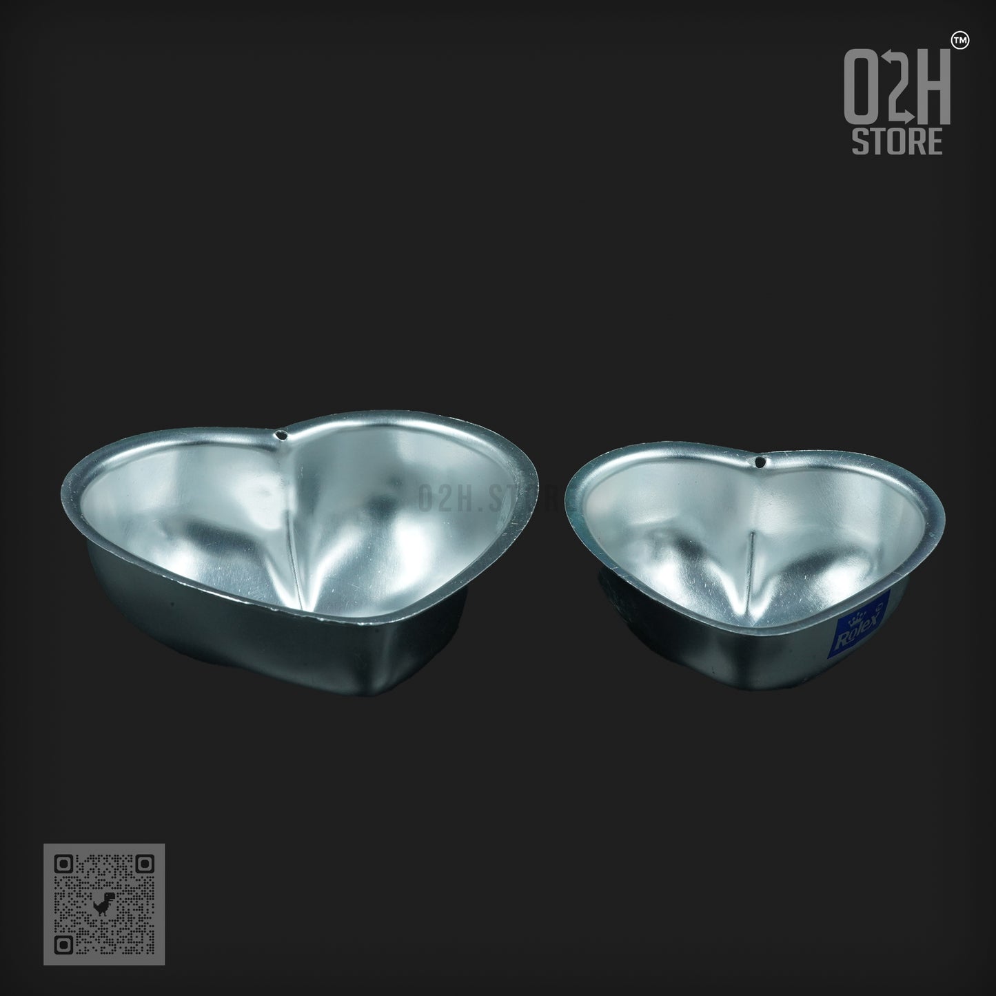 Mini Heart Cake Tin – Aluminium Mould