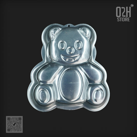 5" Cartoon Bear Cake Tin – Aluminium Mould
