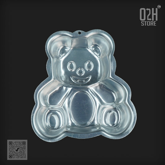 5" Cartoon Bear Cake Tin – Aluminium Mould
