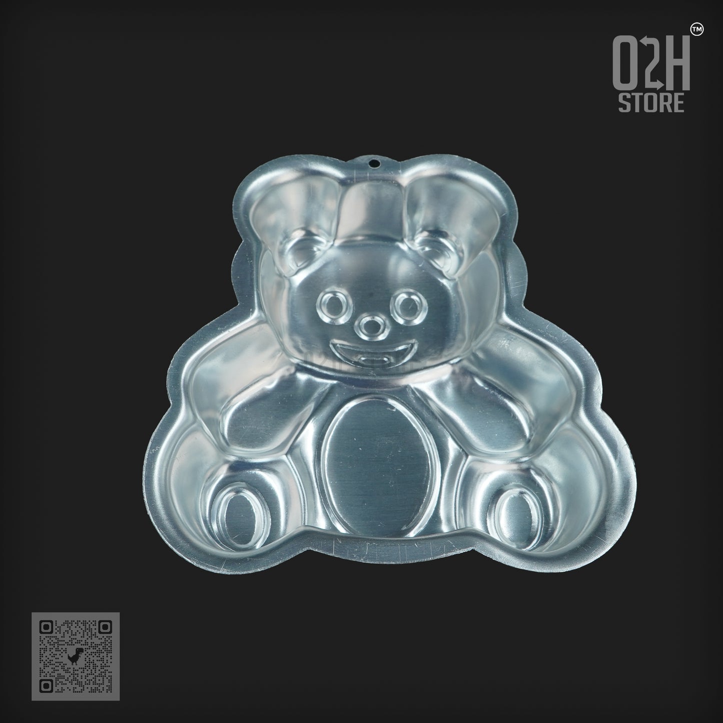 5" Cartoon Bear Cake Tin – Aluminium Mould