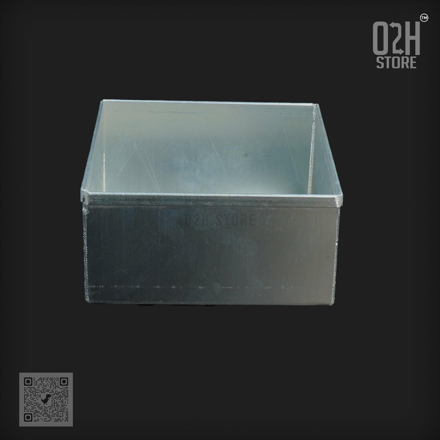 Square Aluminium Cake Tin – Compact & Sturdy Bakeware