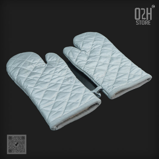 12.5" Heat Resistant Oven gloves – Long & Safe Grip