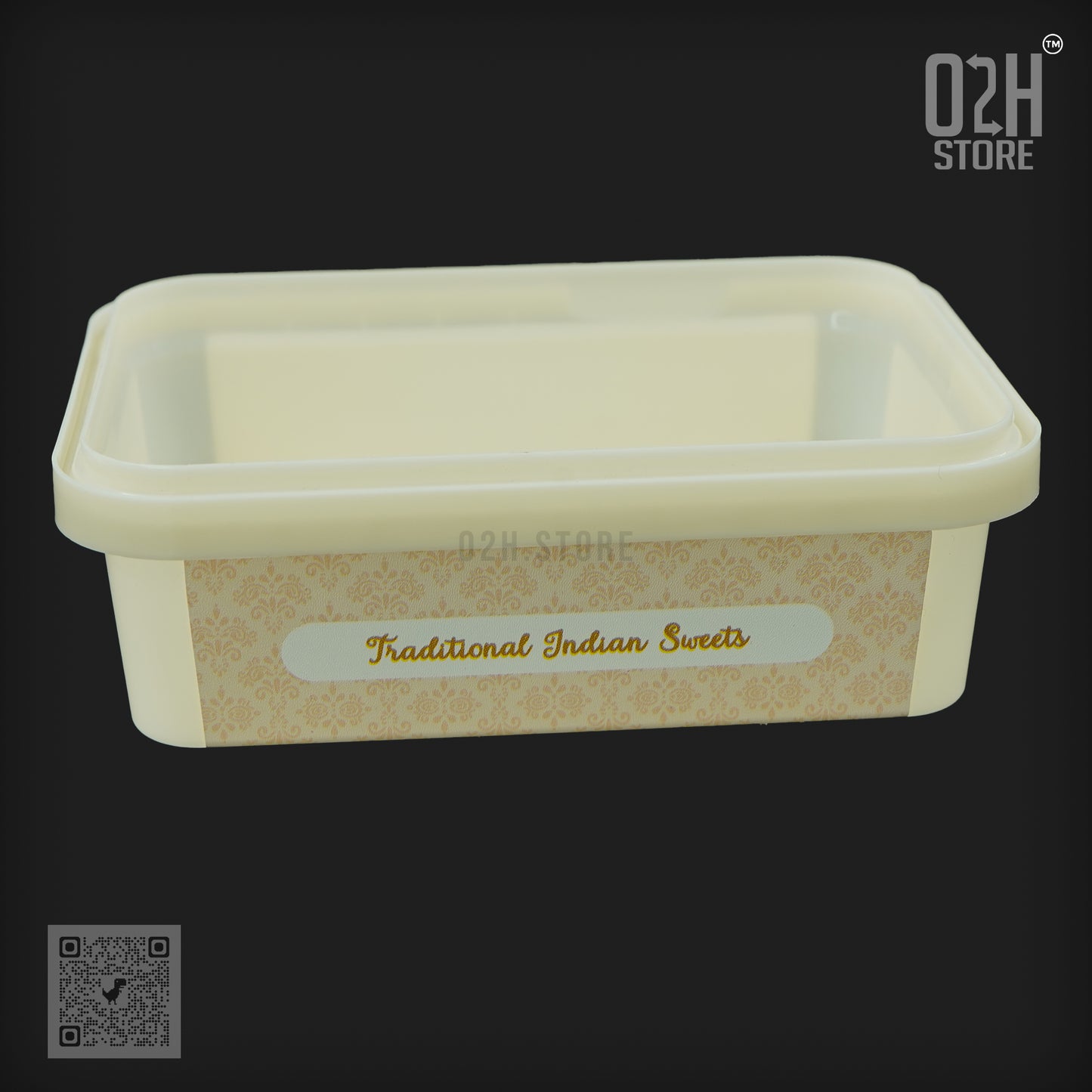 500 g Festive IML Boxes – Perfect for Sweets & Snacks!