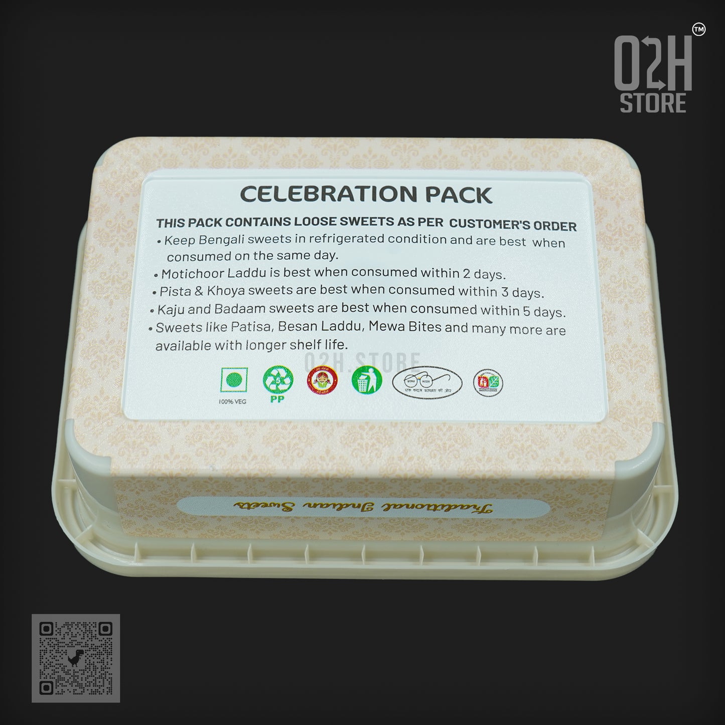 500 g Festive IML Boxes – Perfect for Sweets & Snacks!