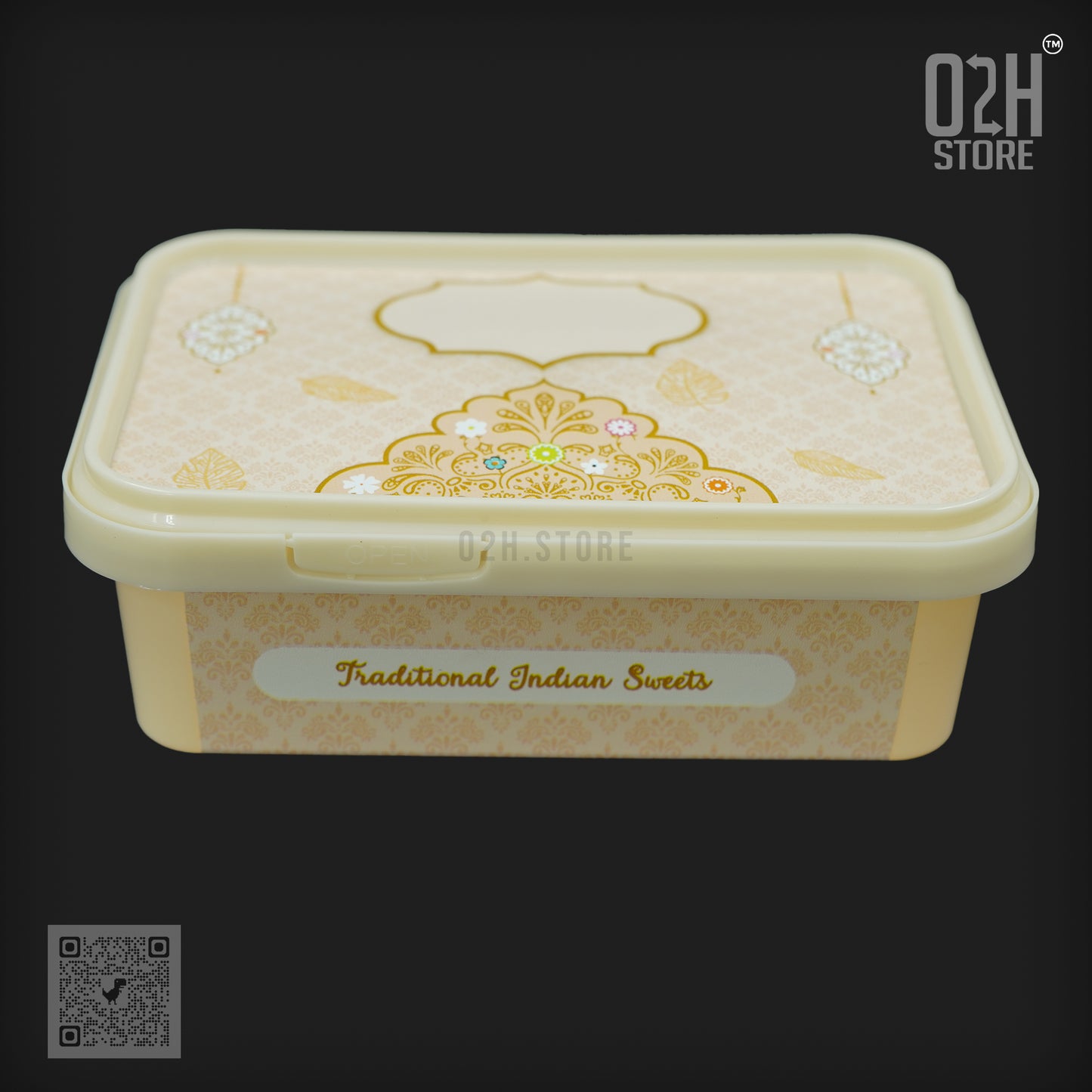 500 g Festive IML Boxes – Perfect for Sweets & Snacks!